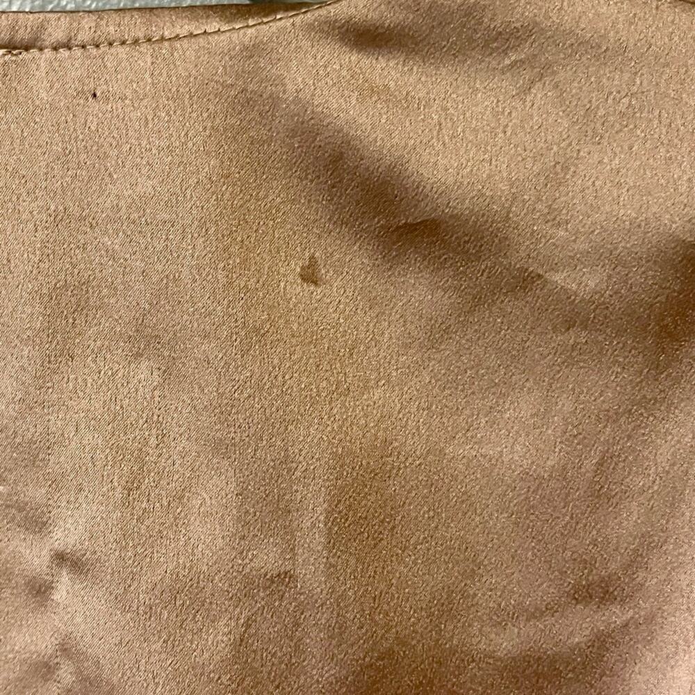 Abercrombie & Fitch satin crop tie blouse - Picture 7 of 7